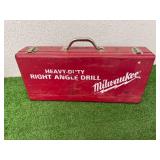 Milwaukee Heavy-Duty Right Angle Drill with Bits