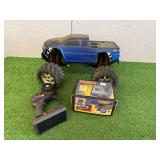 Traxxas T-Maxx Monster Truck, Transmitter & New Duratrax Pulse Charger