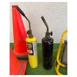 Propane Torches, Shop Light & Traffic Cones