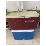 Coolers, Extension Cord & Crutches