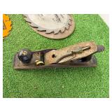 Saw Blades, Stanley Planer, Rubber Mallet & Air Tool