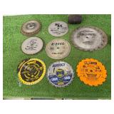 Saw Blades, Stanley Planer, Rubber Mallet & Air Tool