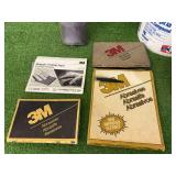 Abrasive Sanding Paper, Flooring Spacers, New Carpet Protector & 5 Gallon Pales