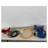 Mixed Lot - Hose, Electric Cord, Wheel Pans
