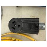 Mixed Lot - Hose, Electric Cord, Wheel Pans