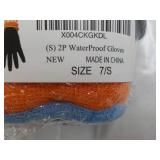 4 pair Water Proof size 7 Gloves...