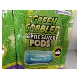 2 Green Gobbler Septic Saver Pods...