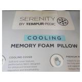 Serenity Cooling Memory Foam Pillow...
