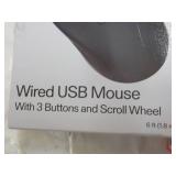 ONN Wired USB Mouse and Screen Clea...