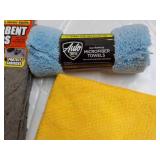 Absorbent Pads and Microfiber Towel...