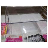 Plastic Organizer, Pens and Mini Pe...