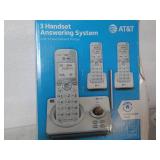 AT and T 3 Handset Answering System...