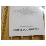 Coffee Pod Wood Holder...