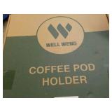 Coffee Pod Wood Holder...