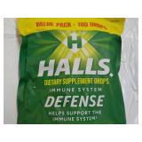 180 Drops Halls Defense...