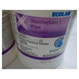 3 Ecolab Disinfectant Wipes...