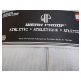 12 pair Wear Proof White Athletic S...