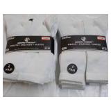 12 pair Wear Proof White Athletic S...