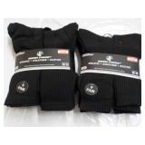 12 pair Wear Proof Black Athletic S...