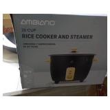 20 cup Rice Cooker and Steamer...