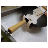 Black Carbon Steel Wok...