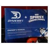 Spidey Plastic Car- drive motor is ...