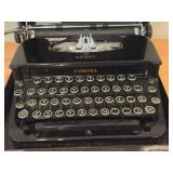 Vintage Smith Corona Silent Portable Manual Typewriter with Case - From 1930's - 1940's