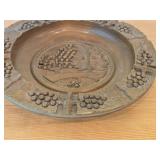 Handcarved Wooden Bowl 11 1/2'