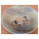 German Porcelain Child's Bowl - Still Too Hot