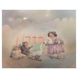 German Porcelain Child's Bowl - Still Too Hot