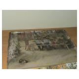 Melanine Serving Trays (x5) + Melanine Plates 6' (x4)