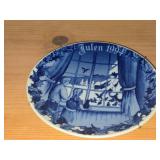 Porsgrund (Norway) Christmas Collector's Plates Set of 6