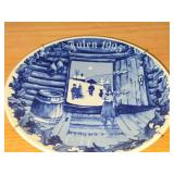Porsgrund (Norway) Christmas Collector's Plates Set of 6