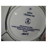 Porsgrund (Norway) Christmas Collector's Plates Set of 6