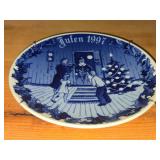 Porsgrund (Norway) Christmas Collector's Plates Set of 6