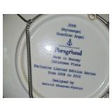 Porsgrund (Norway) Christmas Collector's Plates Set of 6
