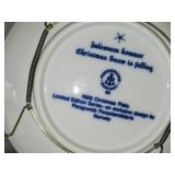 Porsgrund (Norway) Christmas Collector's Plates Set of 5