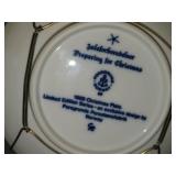 Porsgrund (Norway) Christmas Collector's Plates Set of 5