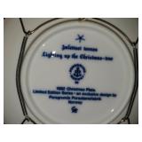 Porsgrund (Norway) Christmas Collector's Plates Set of 5