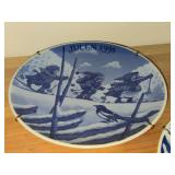 Porsgrund (Norway) Christmas Collector's Plates Set of 5