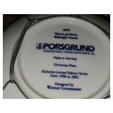 Porsgrund (Norway) Christmas Collector's Plates Set of 5