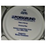 Porsgrund (Norway) Christmas Collector's Plates Set of 5