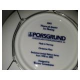 Porsgrund (Norway) Christmas Collector's Plates Set of 5