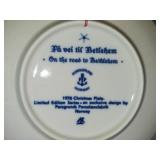 Porsgrund (Norway) Christmas Collector's Plates Set of 10