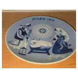 Porsgrund (Norway) Christmas Collector's Plates Set of 10