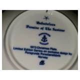 Porsgrund (Norway) Christmas Collector's Plates Set of 10