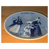 Porsgrund (Norway) Christmas Collector's Plates Set of 10