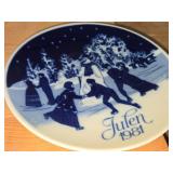 Porsgrund (Norway) Christmas Collector's Plates Set of 10