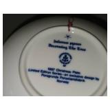 Porsgrund (Norway) Christmas Collector's Plates Set of 10