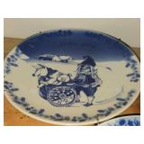 Porsgrund (Norway) Christmas Collector's Plates Set of 5